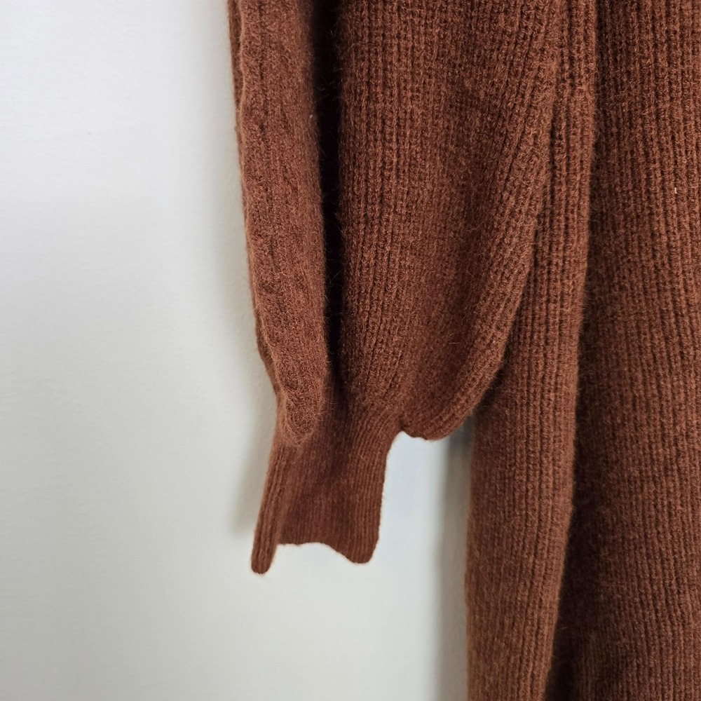 NWT A Loves A Womens Cozy Cabin Cable Knit Sweater Dress Sz XL Fall Quiet Luxury - Picture 4 of 14